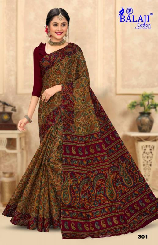 BALAJI COTTON LAUNCH KALAMKARI MASLEEN VOL 3 HIT DESIGN BEST SAREE ONLINE