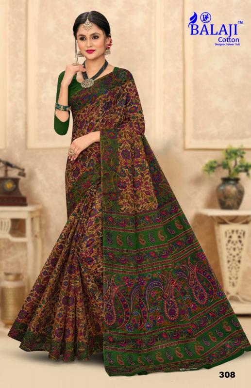 BALAJI COTTON LAUNCH KALAMKARI MASLEEN VOL 3 HIT DESIGN BEST SAREE ONLINE