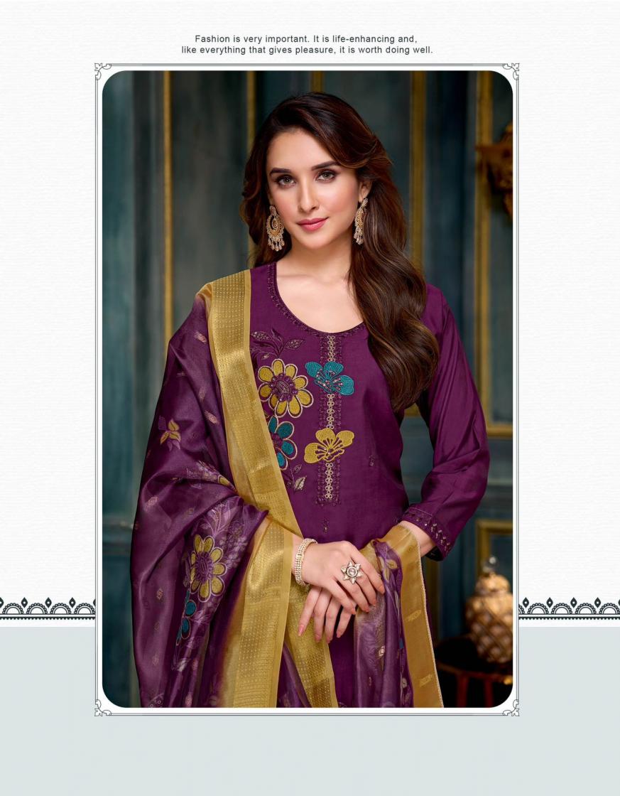TANIKSH SOMIYA VOL 4 READYMADE ELEGANT STYLE ROMAN LADIES SUITS