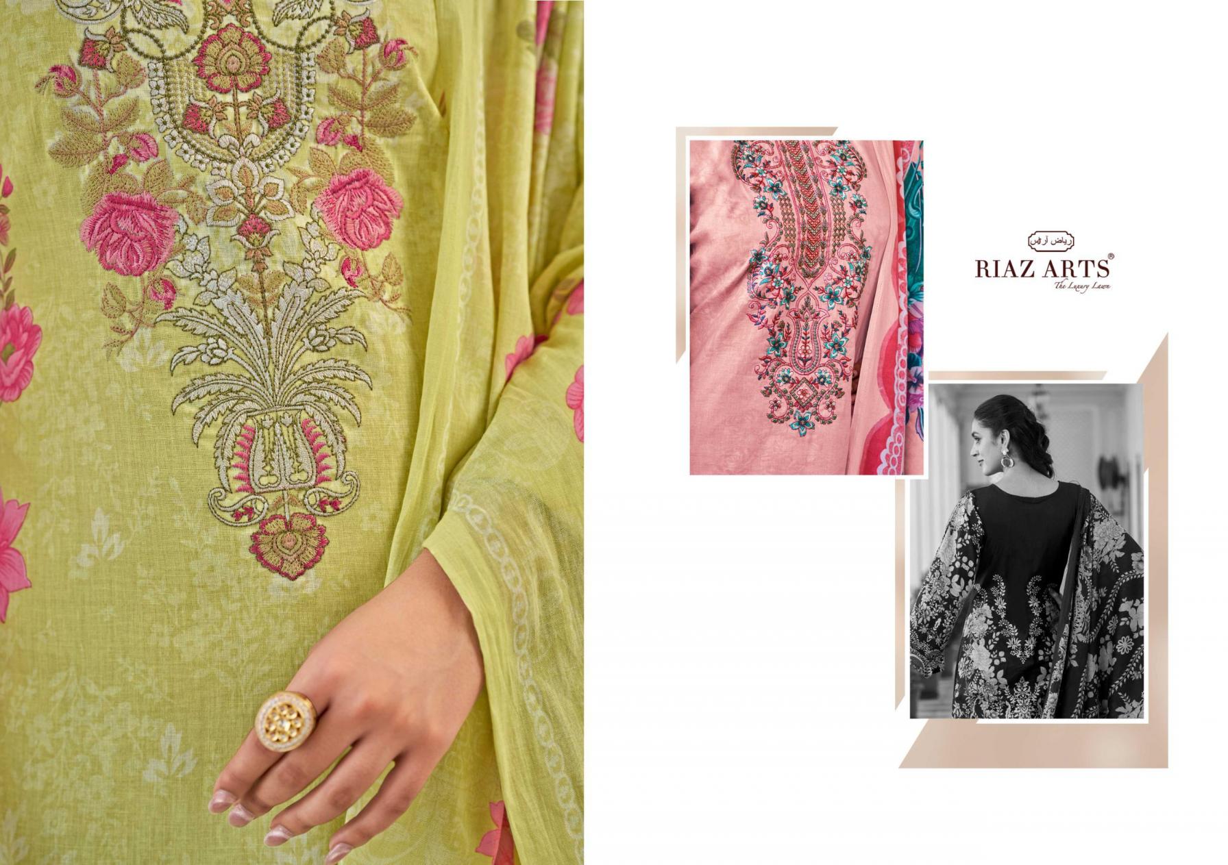 MUSAFIR VOL 28 BY RIAZ ARTS COTTON FANCY PAKISTANI SALWAR KAMEEZ