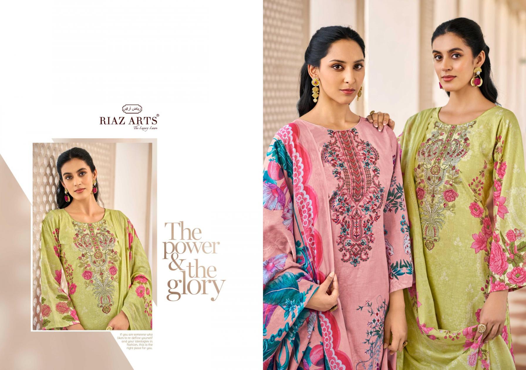 MUSAFIR VOL 28 BY RIAZ ARTS COTTON FANCY PAKISTANI SALWAR KAMEEZ