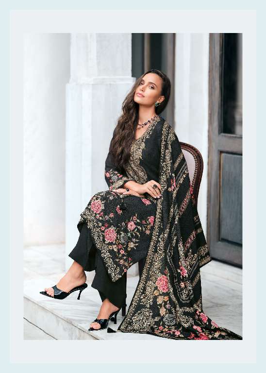 VARSHAA MEHERBAAN WHOLESALE VISCOSE MUSLIN DIGITALLY PRINTED WITH HANDWORK UNSTITCHED FASHIONABLE SALWAR SUITS