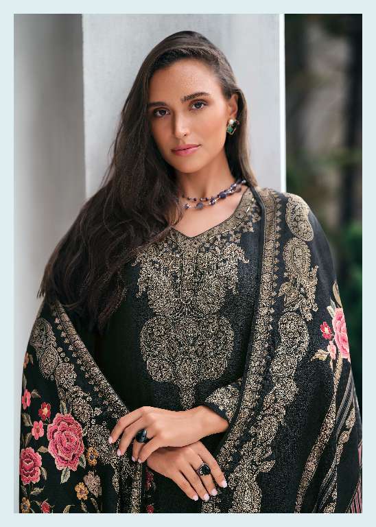 VARSHAA MEHERBAAN WHOLESALE VISCOSE MUSLIN DIGITALLY PRINTED WITH HANDWORK UNSTITCHED FASHIONABLE SALWAR SUITS