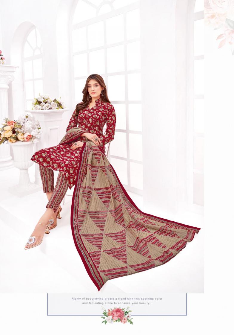 MFC LUNCH PURNIMA VOL 3 COTTON COMFORTABLE DRESS MATERIALS