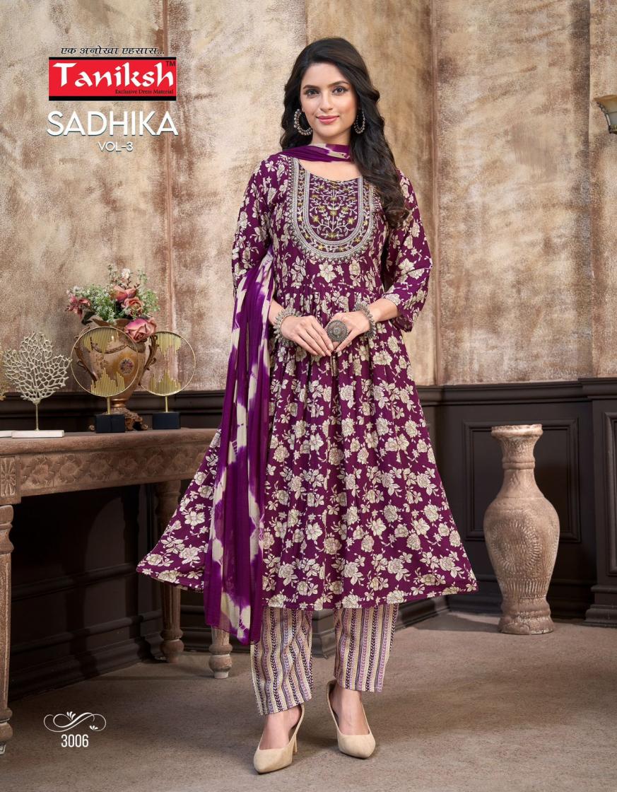 TANIKSH SADHIKA VOL 4 FULLY STITCH RAYON CASUAL SALWAR KAMEEZ