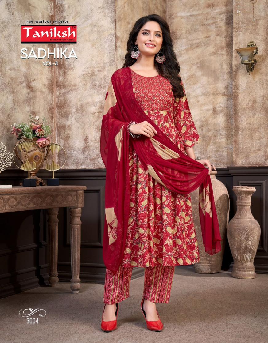 TANIKSH SADHIKA VOL 4 FULLY STITCH RAYON CASUAL SALWAR KAMEEZ