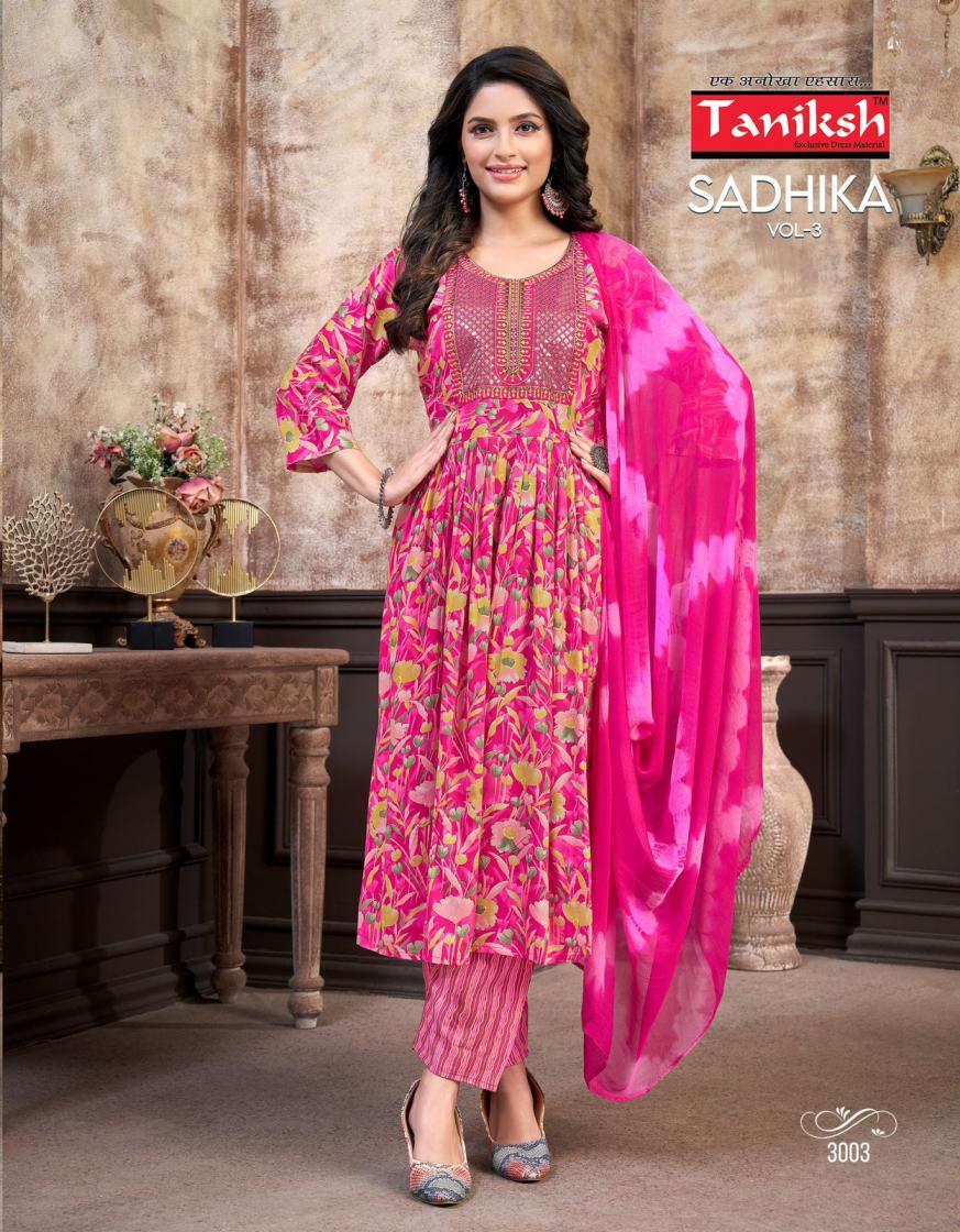 TANIKSH SADHIKA VOL 4 FULLY STITCH RAYON CASUAL SALWAR KAMEEZ