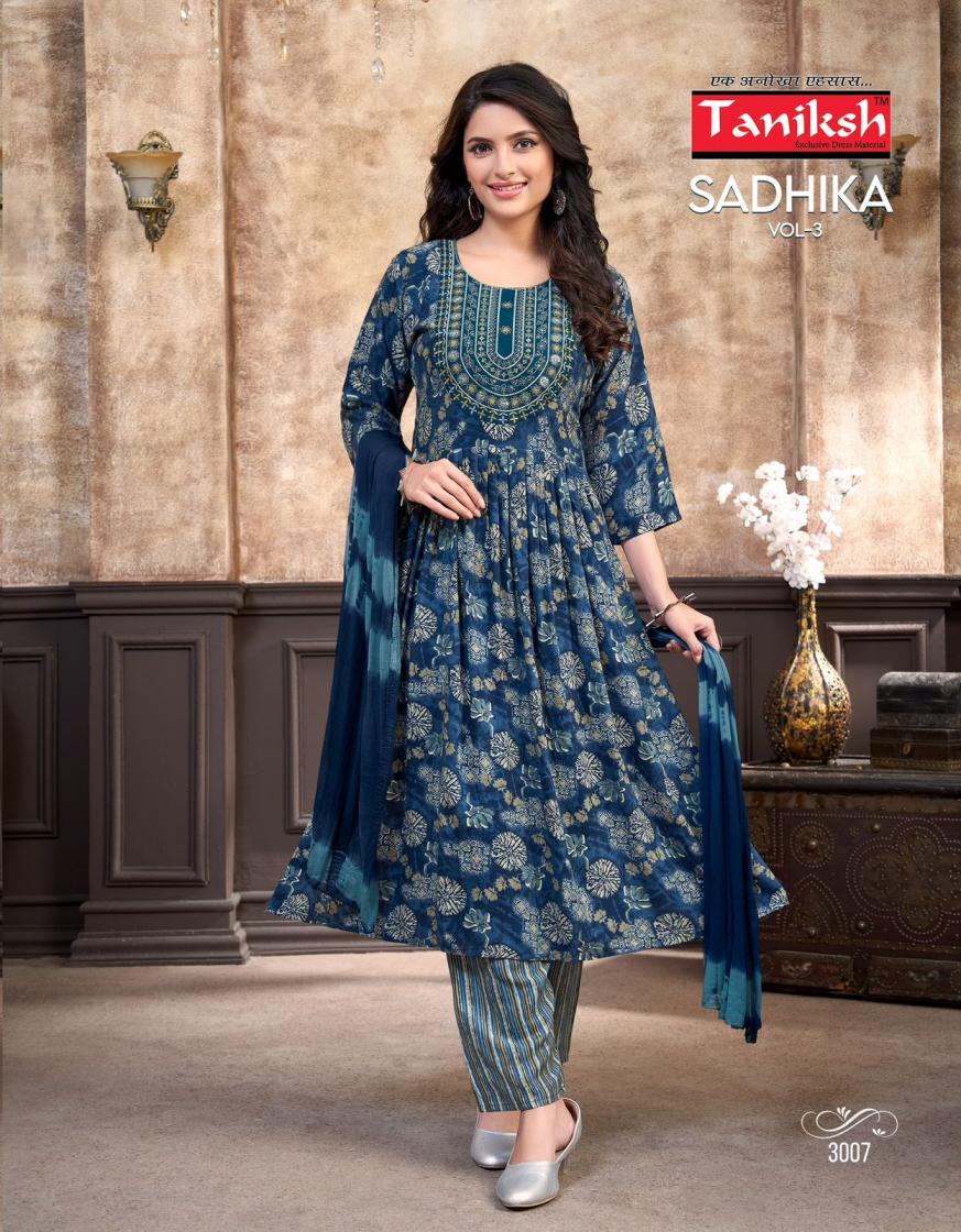 TANIKSH SADHIKA VOL 4 FULLY STITCH RAYON CASUAL SALWAR KAMEEZ