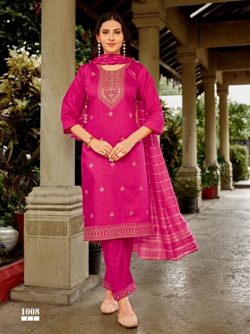 CULBULI VOL 1 BY SANKHESWER VATICAN AMAZING FULLY STITCH SALWAR KAMEEZ