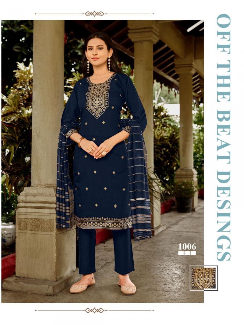 CULBULI VOL 1 BY SANKHESWER VATICAN AMAZING FULLY STITCH SALWAR KAMEEZ