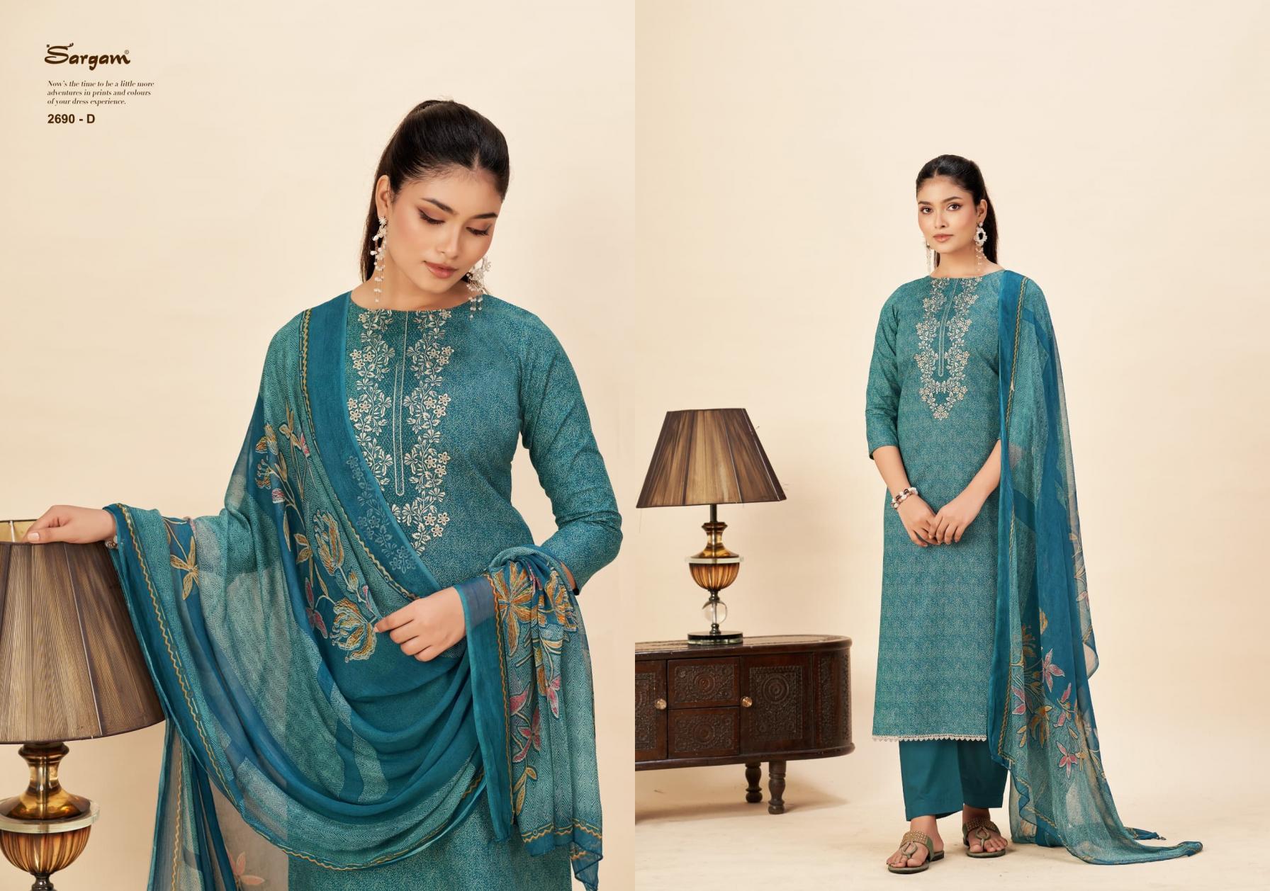 LILY BY SARGAM COTTON LAWN HIT DESIGN STYLISH DRESS MATERIALS