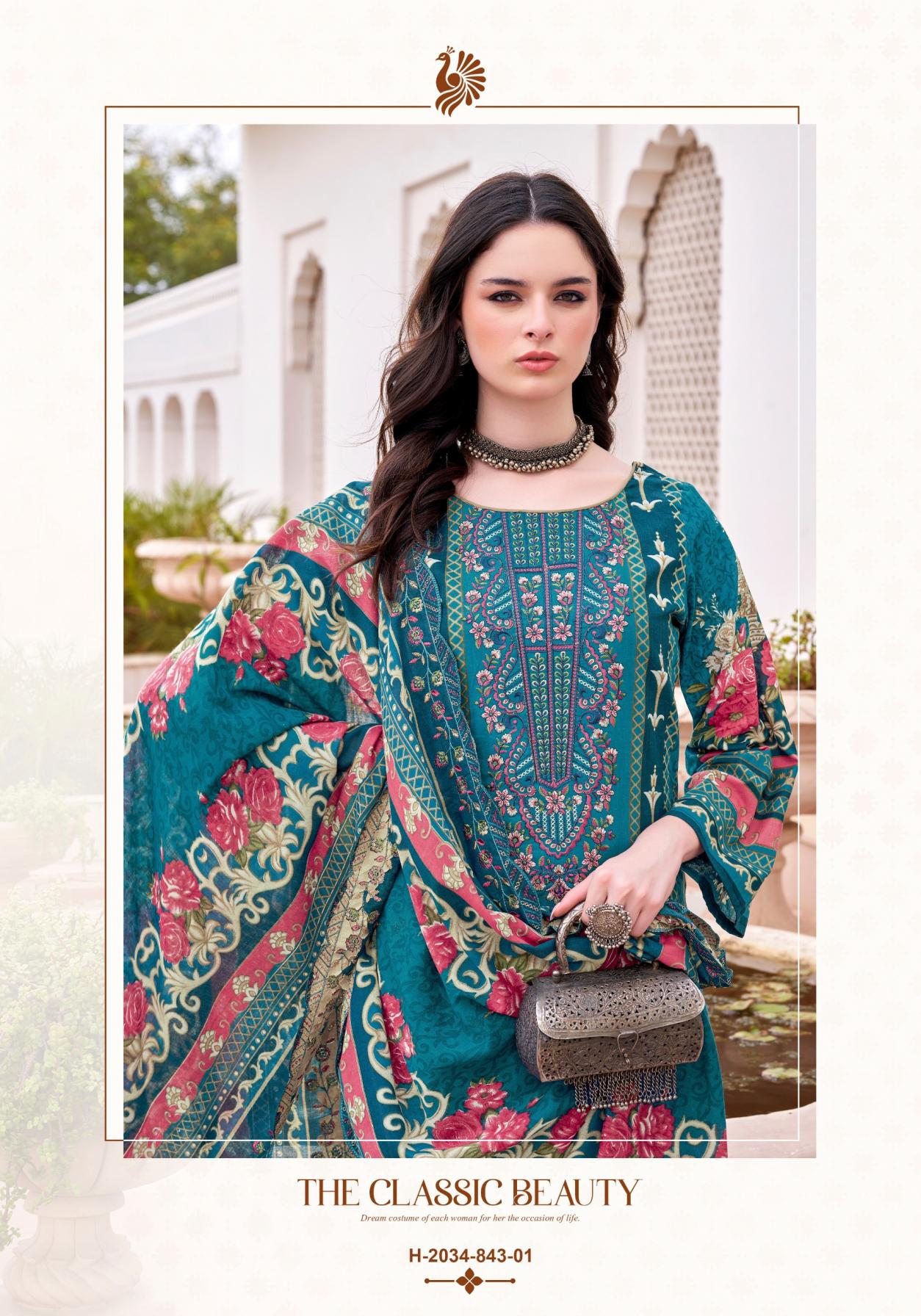 ANARKALI VOL 6 BY ALOK CAMBRIC COTTON PAKISTANI PRINT STYLISH DRESS MATERIAL