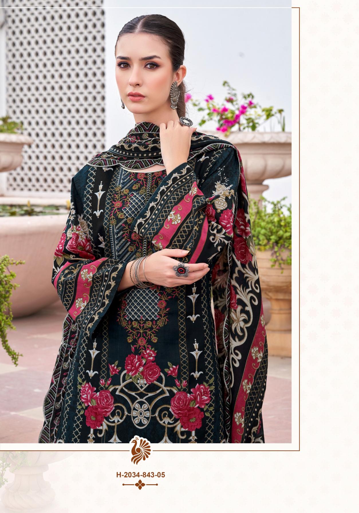 ANARKALI VOL 6 BY ALOK CAMBRIC COTTON PAKISTANI PRINT STYLISH DRESS MATERIAL