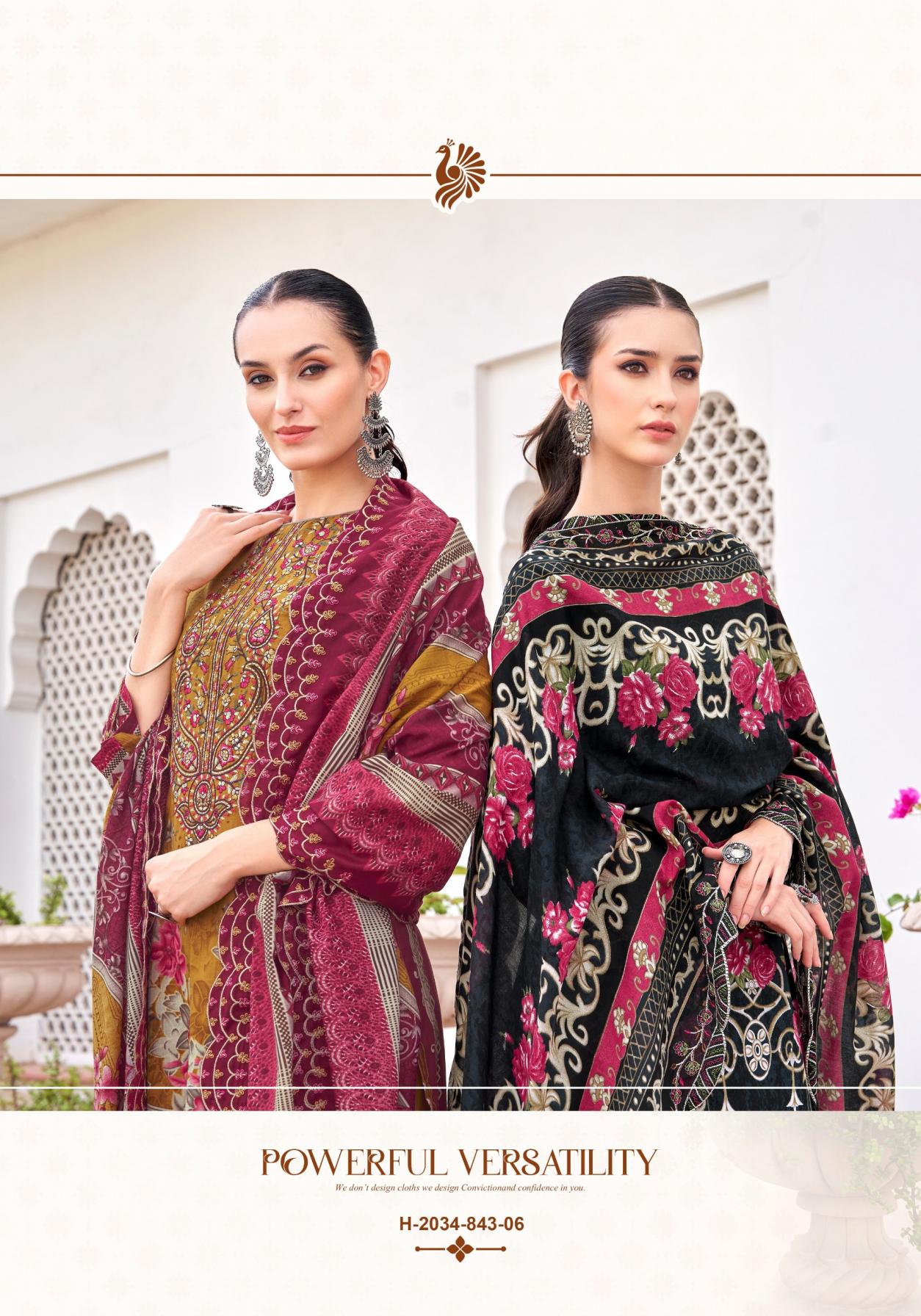 ANARKALI VOL 6 BY ALOK CAMBRIC COTTON PAKISTANI PRINT STYLISH DRESS MATERIAL