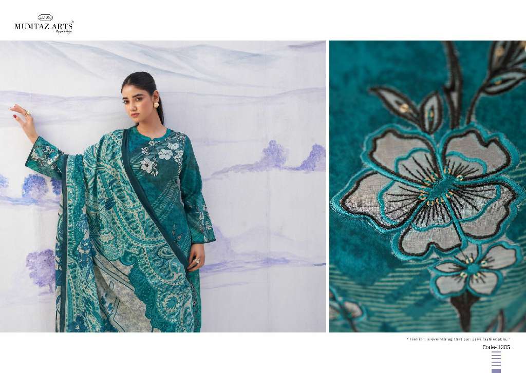 MUMTAZ ARTS NOOR CUTWORK WHOLESALE PURE JAM SATIN HEAVY CUTWORK EMBROIDERY FANCY SUITS