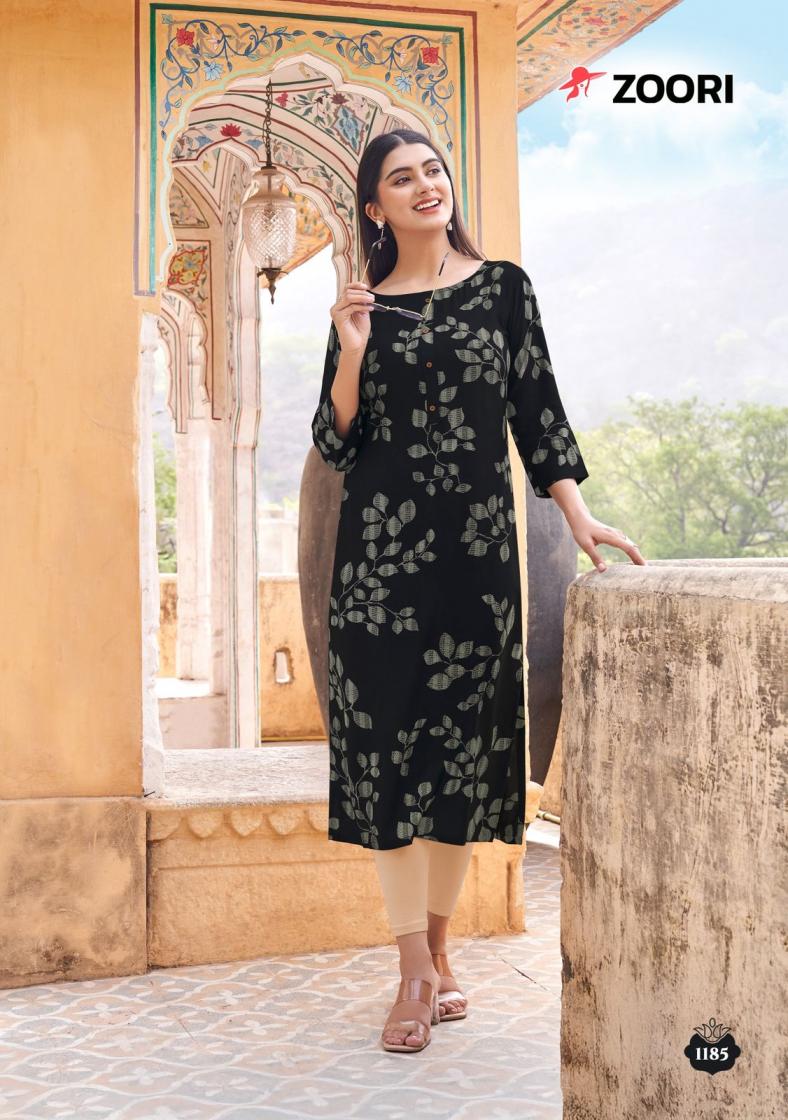 ZOORI AKSHARA VOL 31 RAYON READYMADE PRETTY LOOK LONG KURTIS