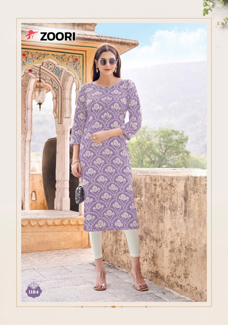 ZOORI AKSHARA VOL 31 RAYON READYMADE PRETTY LOOK LONG KURTIS