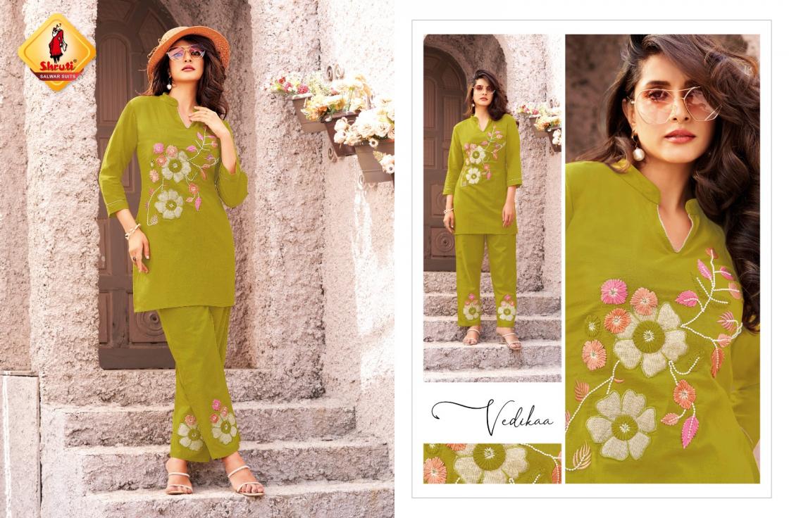 ONCE MORE VOL 6 BY SHRUTI SUITS COTTON VISCOSE FLEX READYMADE BIG SIZE STYLISH CO-ORD SETS