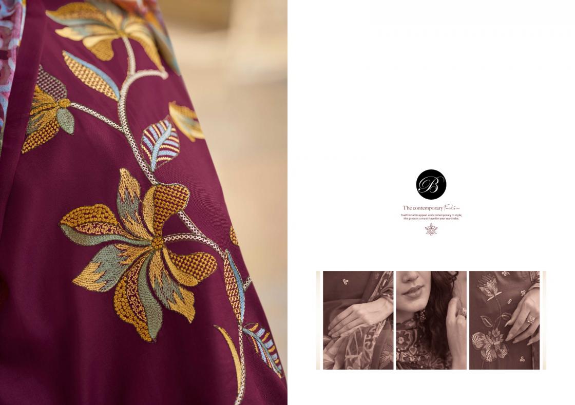 GULKAYRA VOL 2 BY BELLIZA DESIGNER JAM WITH EMBROIDERY WORK SUIT FOR WOMENS