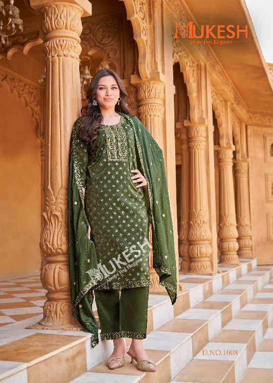MANNAT VOL-2 BY BANWERY WHOLESALE PURE VISCOSE SIMMER ROMAN WITH EMBROIDERY FULL STITCH TRENDY KURTI WITH PANT AND DUPATTA FOR WOMENS