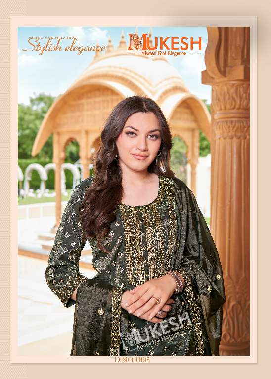 MANNAT VOL-2 BY BANWERY WHOLESALE PURE VISCOSE SIMMER ROMAN WITH EMBROIDERY FULL STITCH TRENDY KURTI WITH PANT AND DUPATTA FOR WOMENS