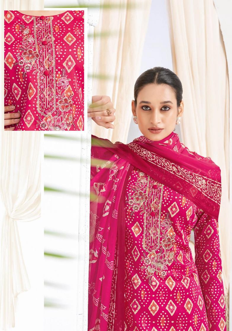 KALPANA VOL 1 BY SURYAJYOTI JAAM SATIN PRINT CASUAL SALWAR SUIT FOR WOMENS