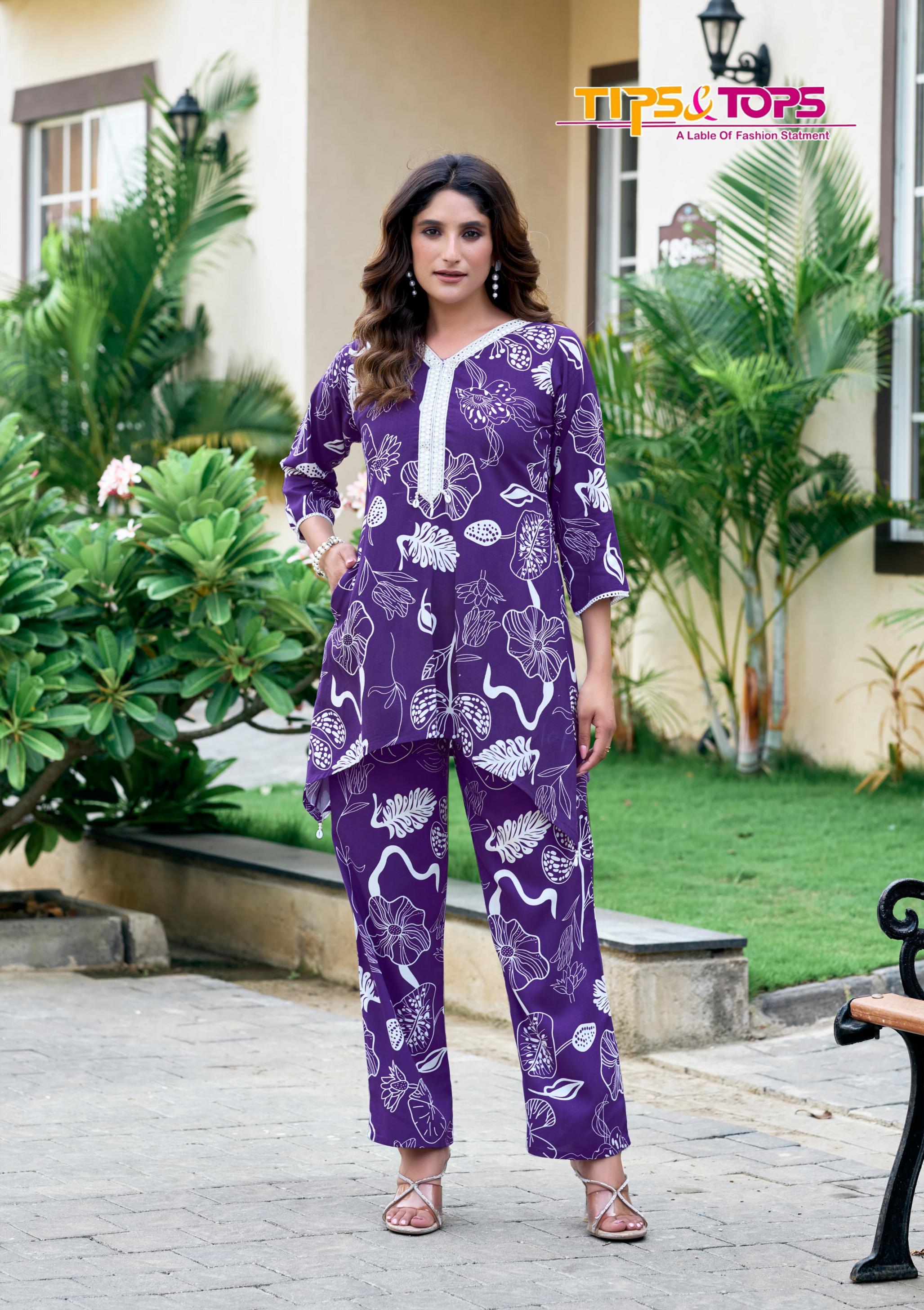 TIPS AND TOPS PRESENTS LIFESTYLE VOL 2 FULLY STITCH CLASSIC LOOK CO-ORD SETS