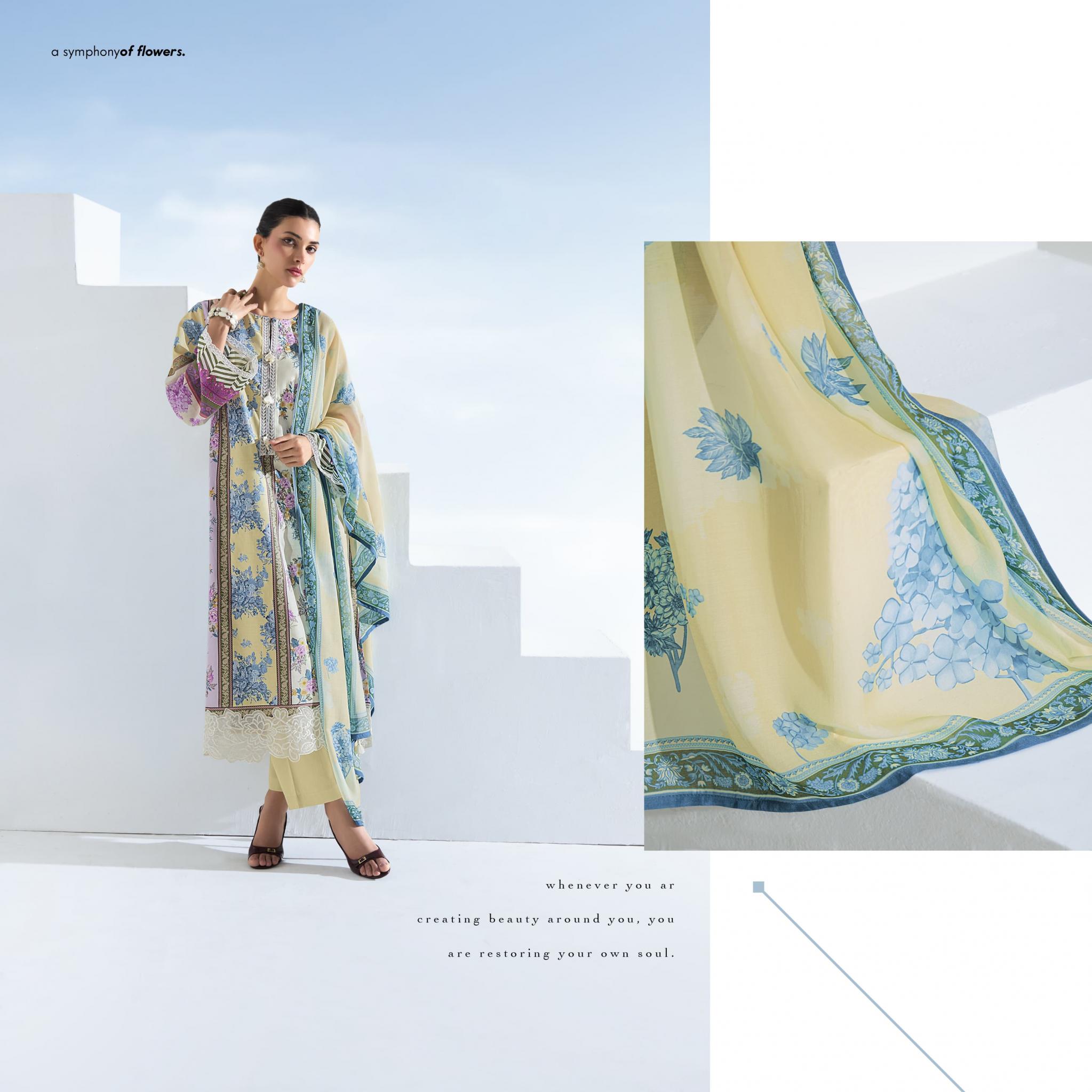 KIMORA SOHNI RHYTHM VOL 26 COTTON LAWN UNIQUE SALWAR KAMEEZ