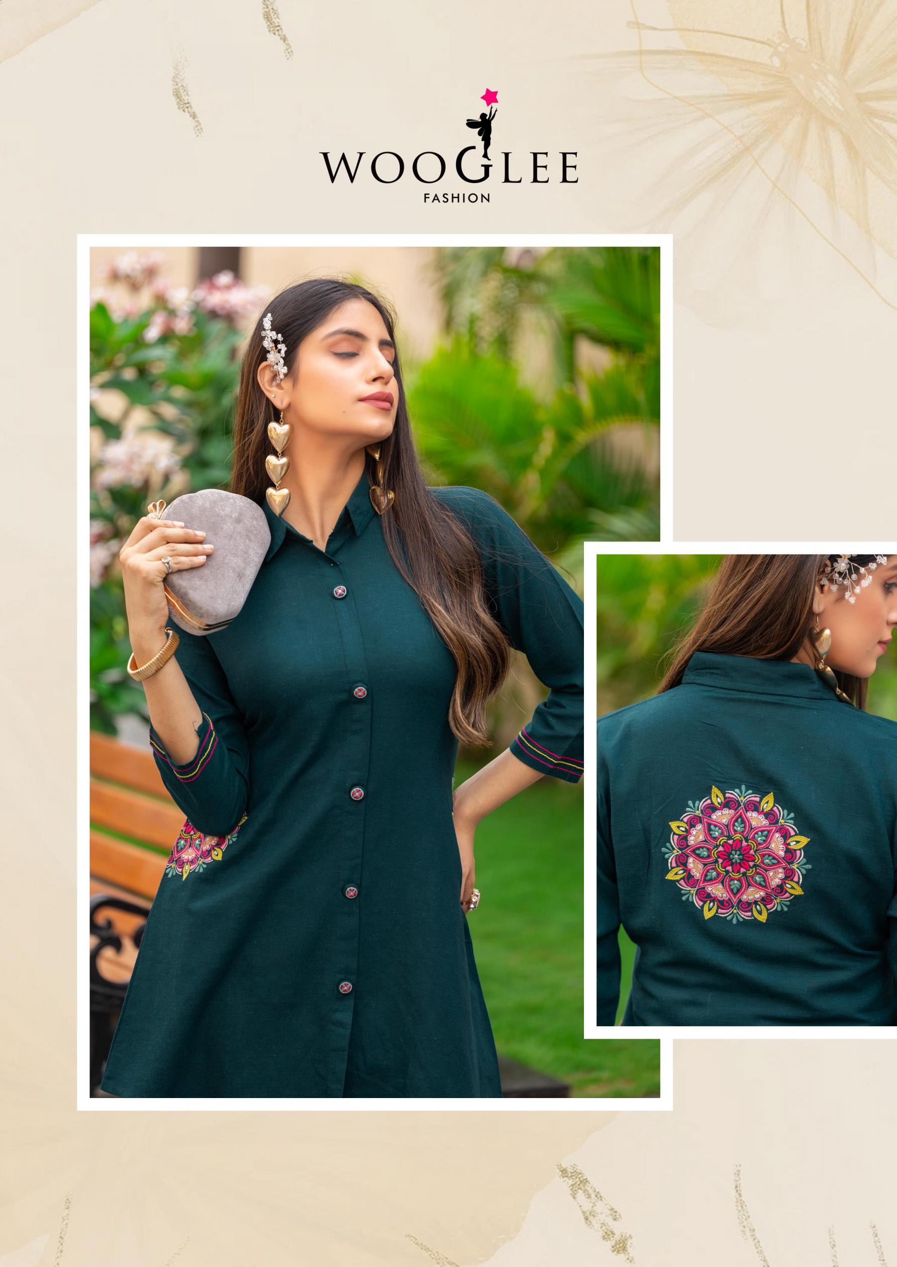 WOOGLEE PRESENTS ELINA FULL STITCH COTTON ELEGANCE CO-ORD SETS ONLINE