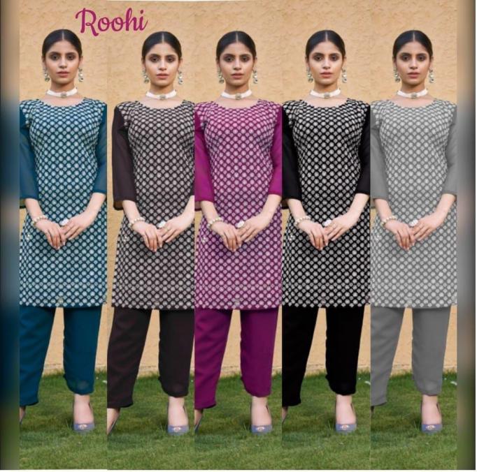MOKSH ROOHI VOL-1 KURTI PENT COLLETION