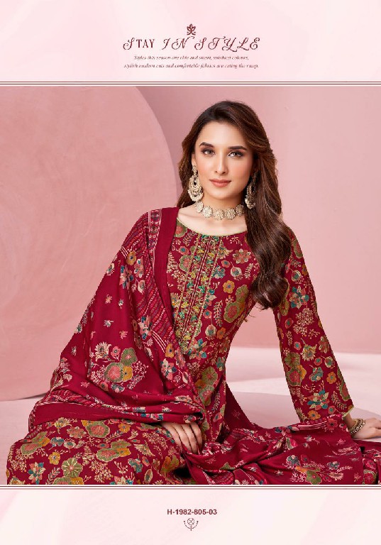 ALOK BEGUM WHOLESALE PURE VISCOSE RAYON FOIL PRINT WITH EMBROIDERY DESIGNER 3 PCS DRESS MATERIAL