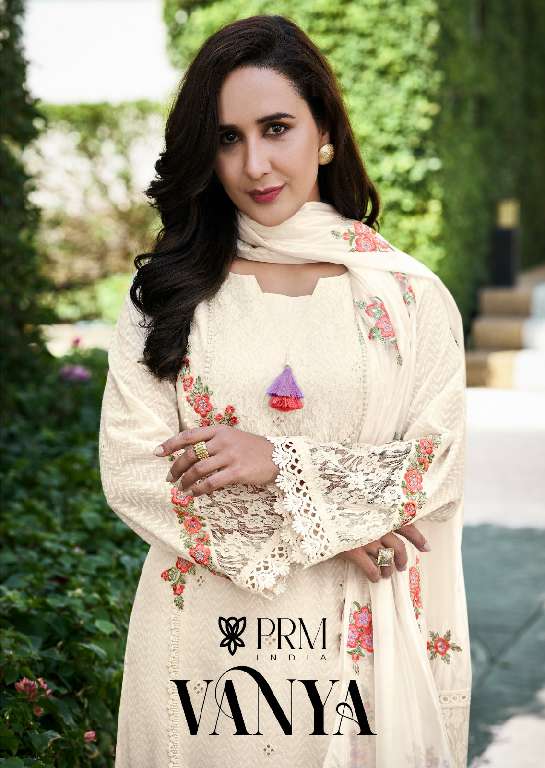 VANYA BY PRM INDIA WHOLESALE READYMADE PURE COTTON WITH HANDWORK DESIGNER SUMMER DRESS