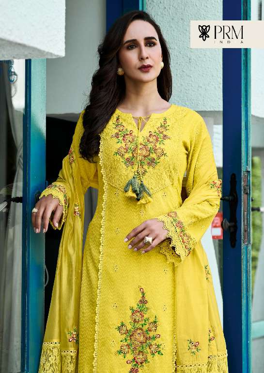 VANYA BY PRM INDIA WHOLESALE READYMADE PURE COTTON WITH HANDWORK DESIGNER SUMMER DRESS