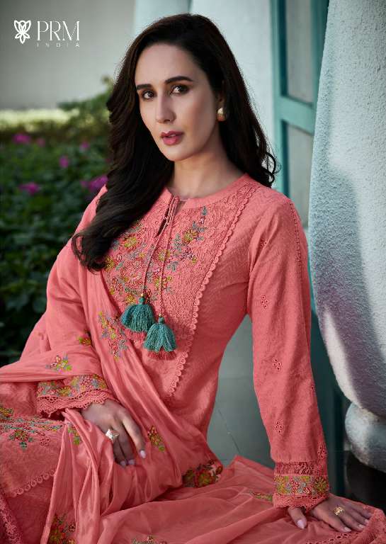 VANYA BY PRM INDIA WHOLESALE READYMADE PURE COTTON WITH HANDWORK DESIGNER SUMMER DRESS