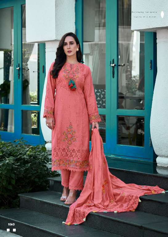 VANYA BY PRM INDIA WHOLESALE READYMADE PURE COTTON WITH HANDWORK DESIGNER SUMMER DRESS