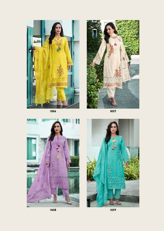 VANYA BY PRM INDIA WHOLESALE READYMADE PURE COTTON WITH HANDWORK DESIGNER SUMMER DRESS