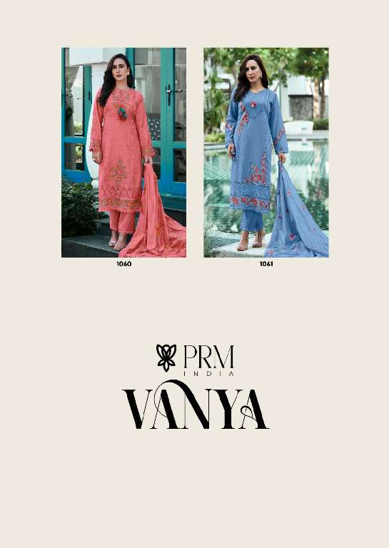 VANYA BY PRM INDIA WHOLESALE READYMADE PURE COTTON WITH HANDWORK DESIGNER SUMMER DRESS
