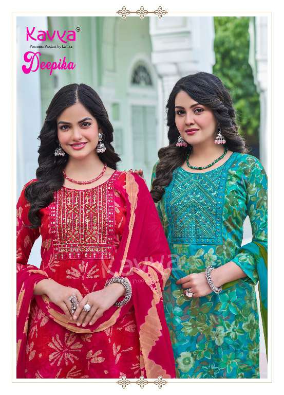 KAVYA DEEPIKA VOL-43 WHOLESALE STRAIGHT KURTI WITH POCKET PANT FULLY STITCHED PRETTY LOOK SALWAR KAMEEZ