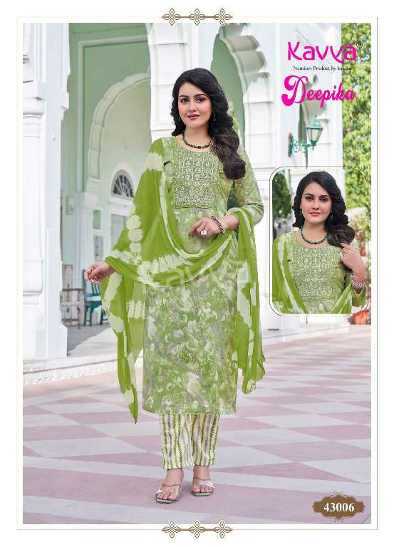 KAVYA DEEPIKA VOL-43 WHOLESALE STRAIGHT KURTI WITH POCKET PANT FULLY STITCHED PRETTY LOOK SALWAR KAMEEZ