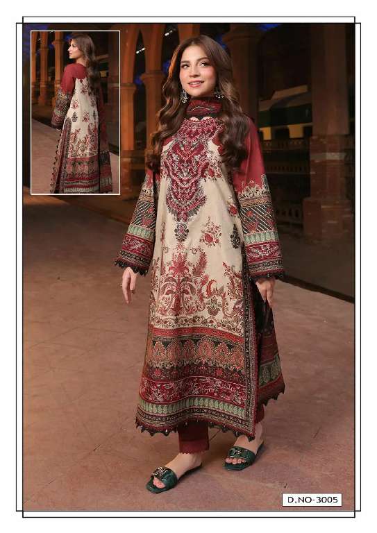 HALA ALARA HEAVY LAWN COTTON WITH KARACHI PRINT READY MADE TRENDY PAKISTANI STYLE DRESS