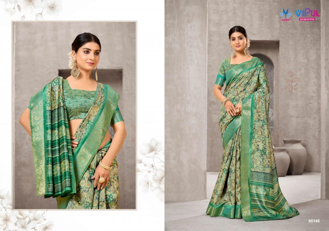 ALISHA BY VIPUL FASHION SHOP TRENDY SILK SAREE WHOLESALER