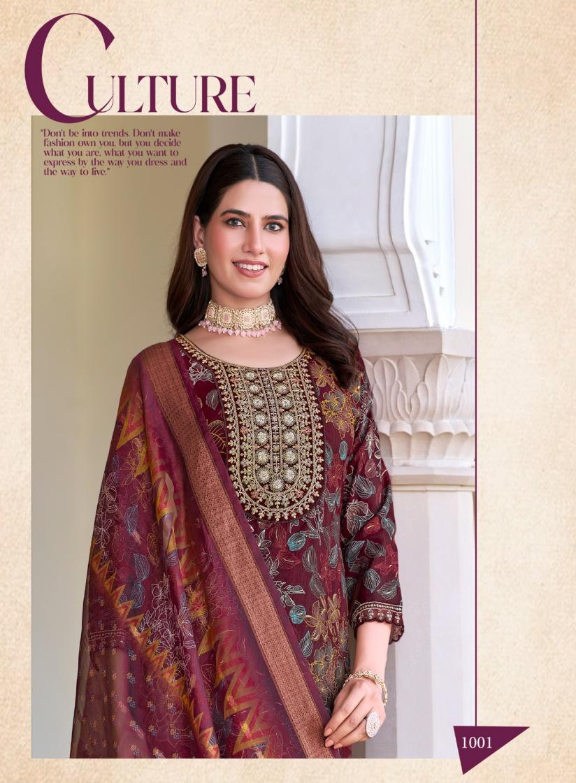 RADHIKA LIFESTYLE SAMAIRA VOL 1 VERTICAN PRINT CLASSIC READYMADE BIG SIZE 3PCS DRESS