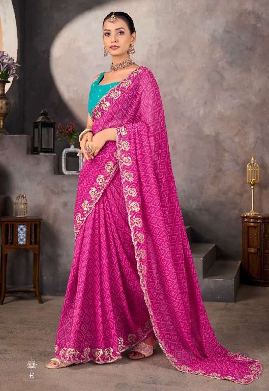 SUNDRI BY STAVAN WHOLESALE SOFT GEORGETTE WITH EMBROIDERY BRODER DAILY WEAR SAREES ONLINE