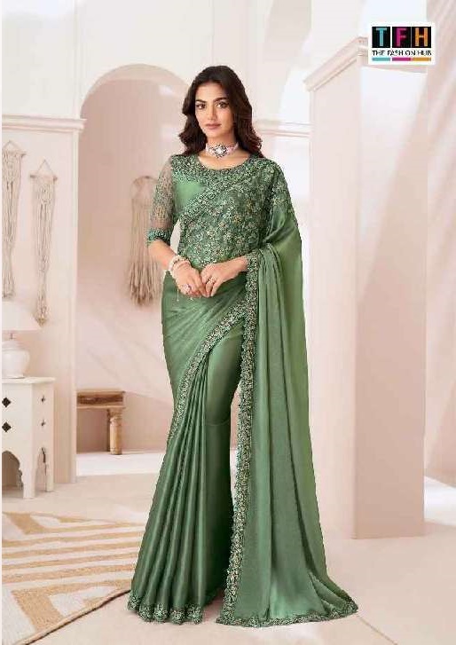 TFH Sandalwood 1307A To 1307F Hit Design Colour Festive Ethnic Sarees