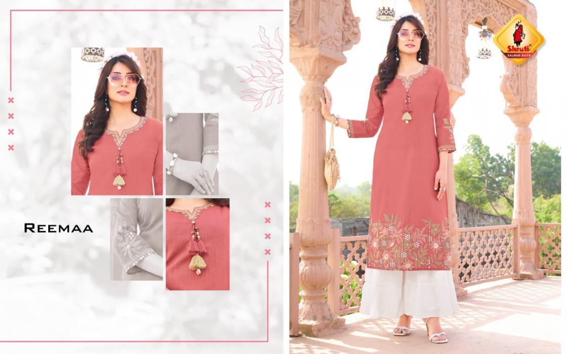 KKASHISH VOL 35 BY SHRUTI SUIT DAILY WEAR FULL STITCH PLUS SIZE LONG KURTIS
