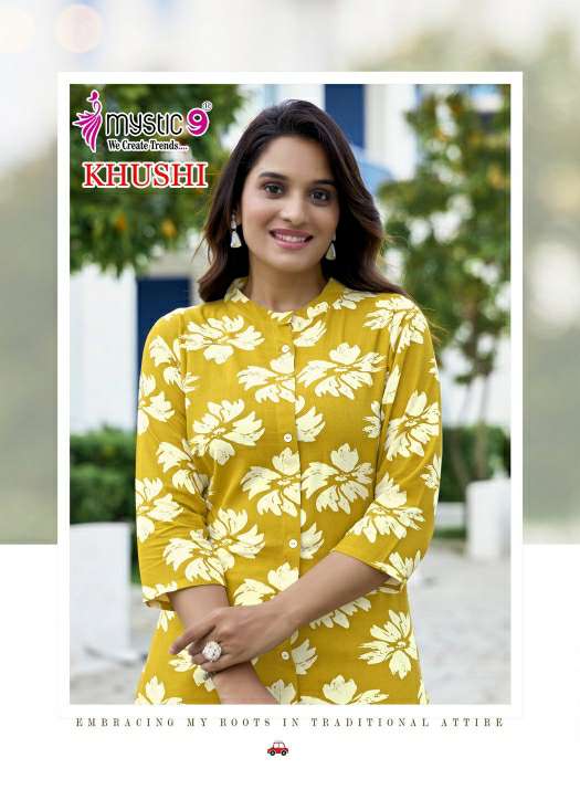 MYSTIC 9 LUNCH KHUSHI VOL 3 READYMADE STYLISH VISCOSE PRINT CO-ORD SETS