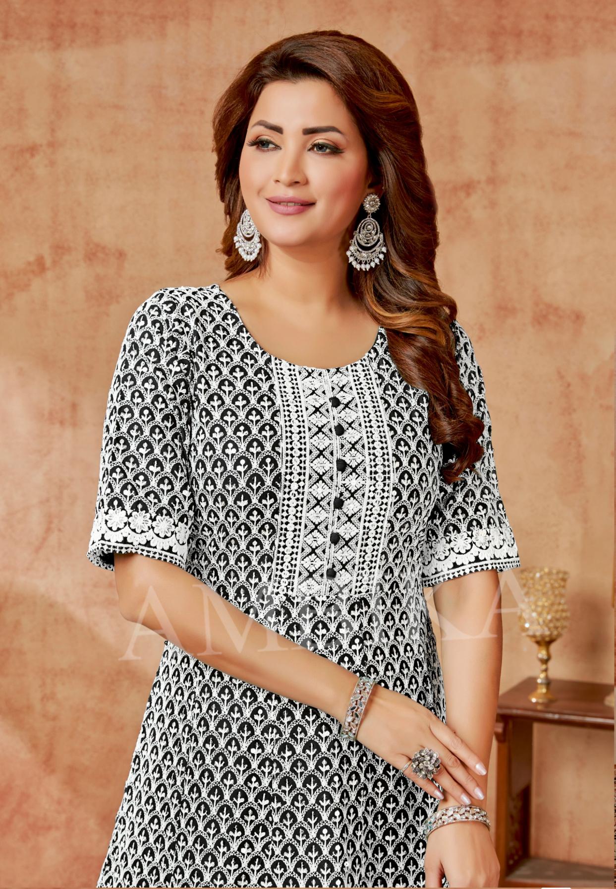 CHINKI MINKI BY AMBIKA RAYON FULLY STITCH DAILY WEAR COMBO KURTIS