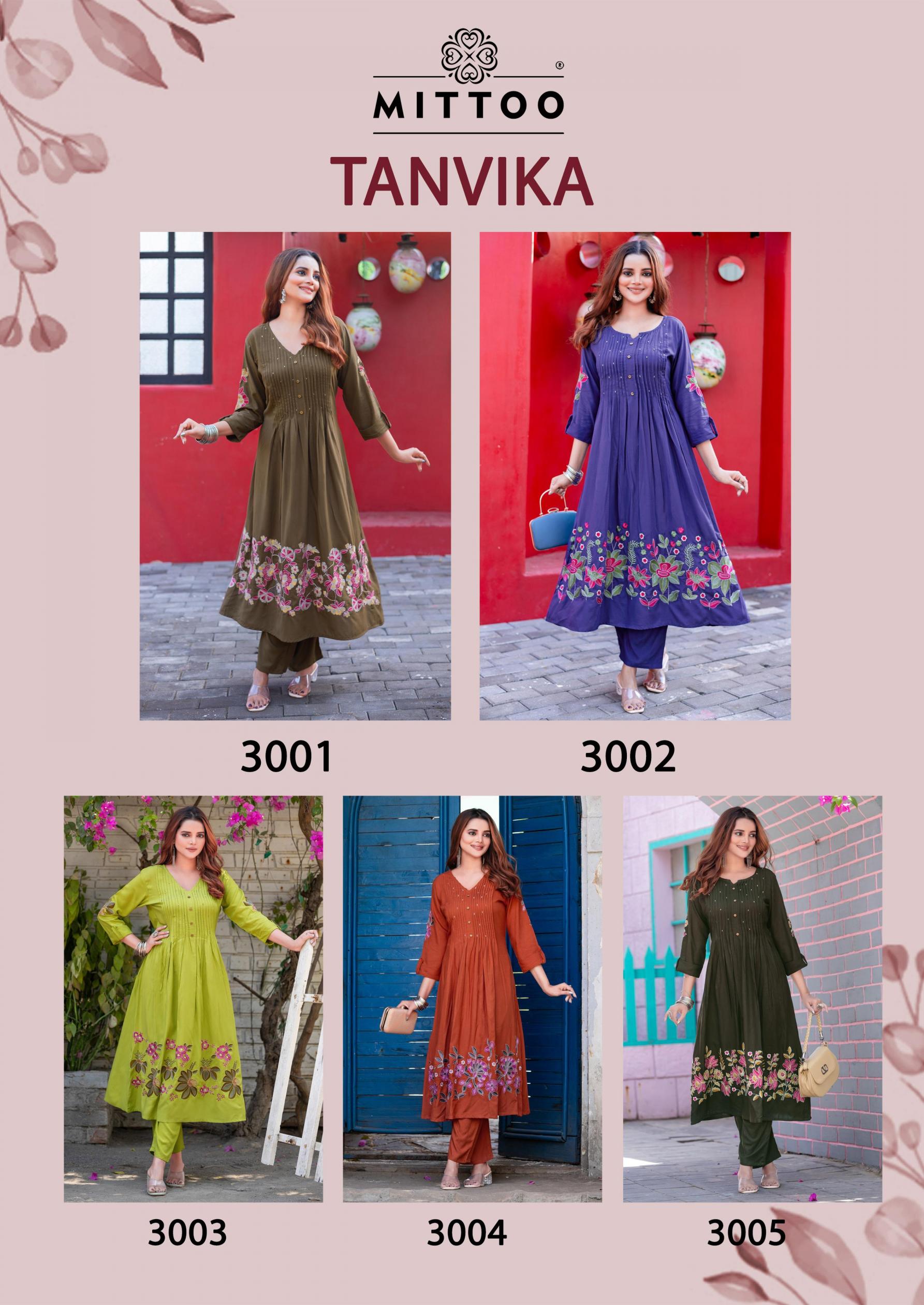 MITTOO TANVIKA RAYON FULLY STITCH CLASSIC LONG GOWN FOR GIRLS