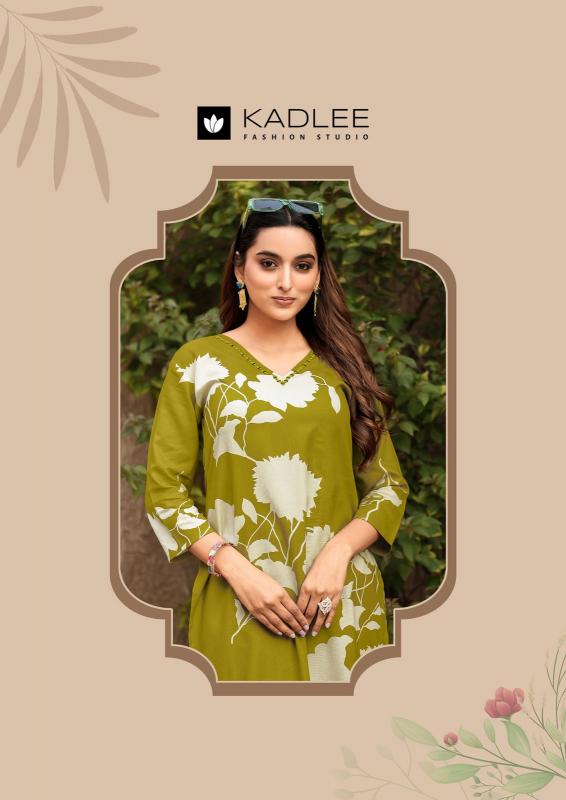 RANGOLI BY KADLEE RAYON READYMADE CLASSIC KURTI WITH PANT EXPORTS