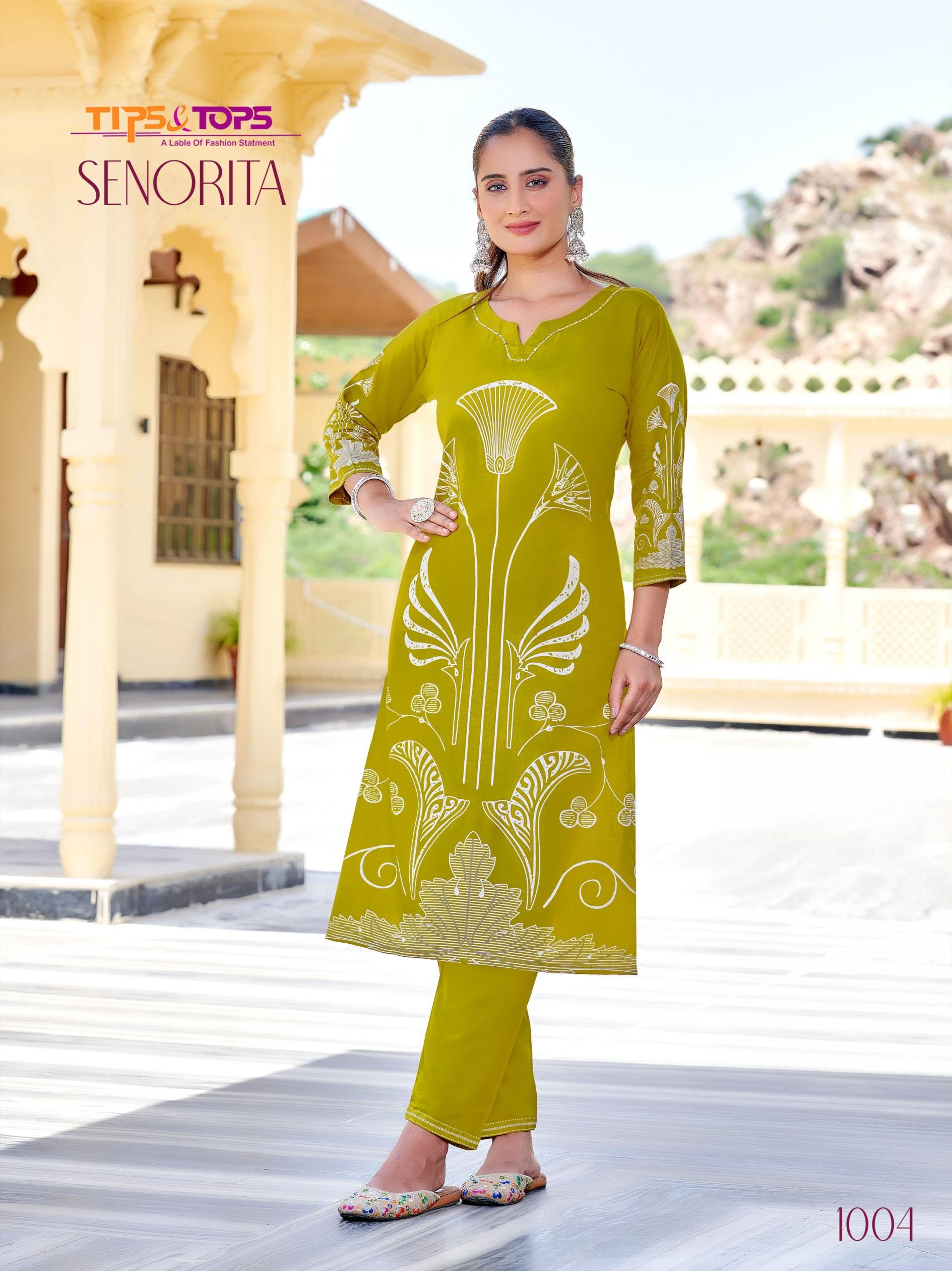 SENORITA BY TIPS AND TOPS UNIQUE READYMADE CO-ORD SET